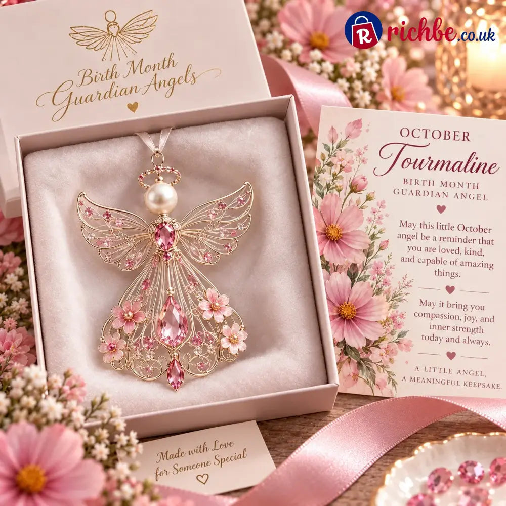 ✨👼 Birth Month Guardian Angels, An Angel Chosen Just for You - October · Tourmaline