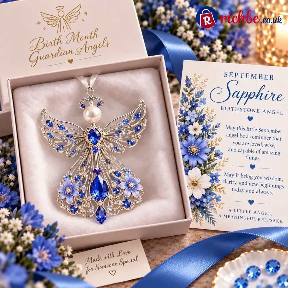 ✨👼 Birth Month Guardian Angels, An Angel Chosen Just for You - September · Sapphire