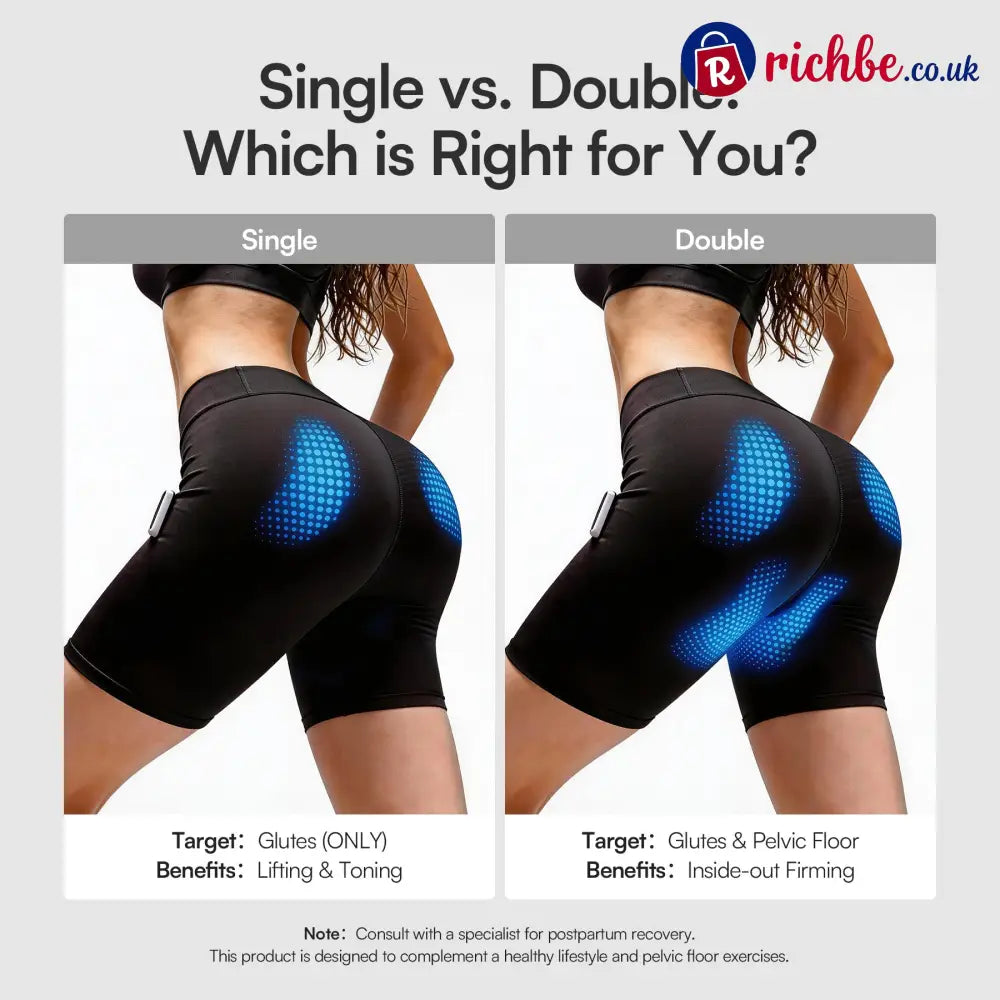 Booty Lift Shorts - Multi-Mode EMS Microcurren