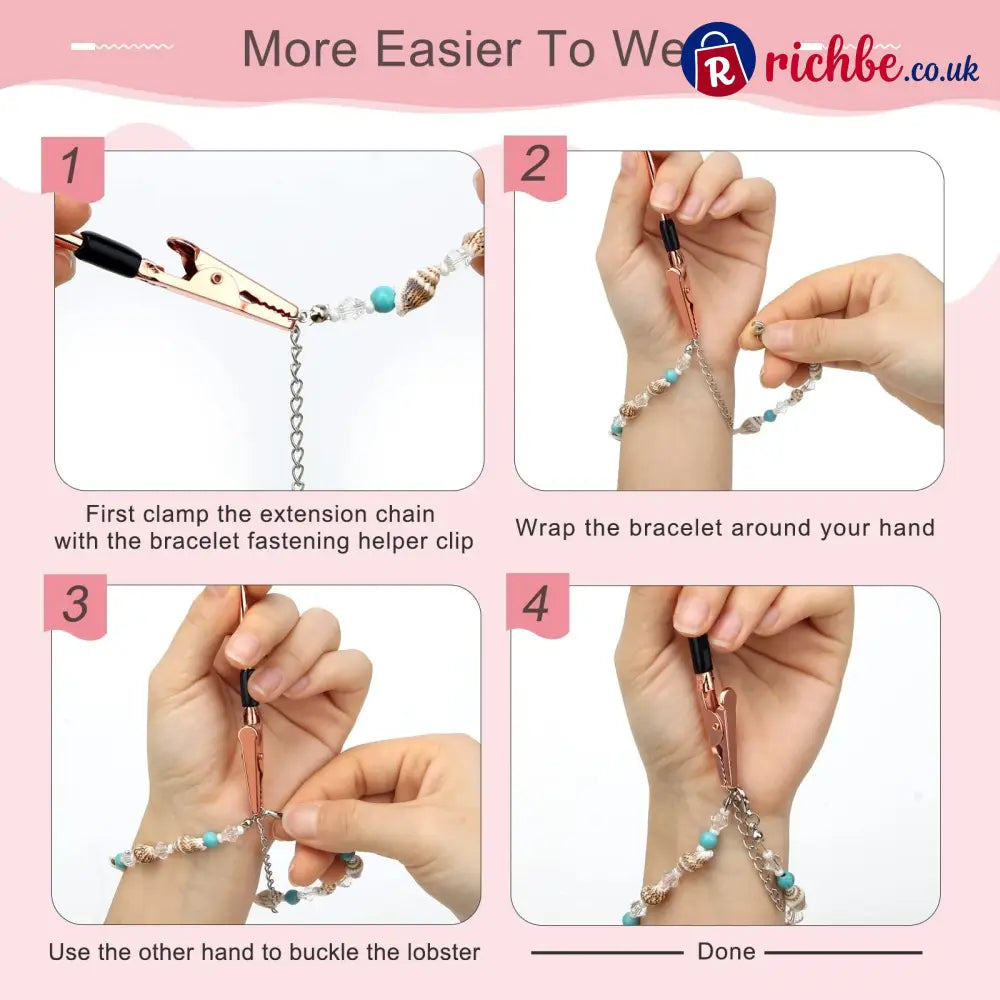 Bracelet Clasp Helper Tools