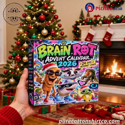 Brainrot Advent Calendar 2026 – 24 Days Internet Chaos Mini Acrylic Ornament Box - Advent Calendar