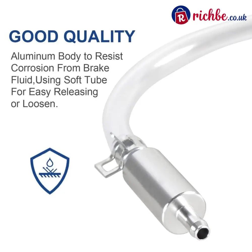 🔥 Brake Bleeder Hose 🔧 One-Way Check Valve Tube Bleeding Tool Kit