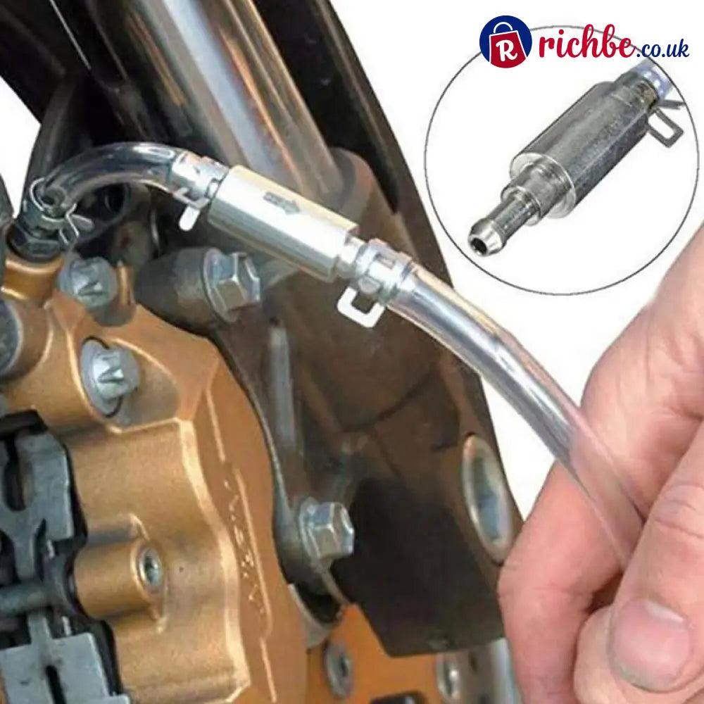 🔥 Brake Bleeder Hose 🔧 One-Way Check Valve Tube Bleeding Tool Kit