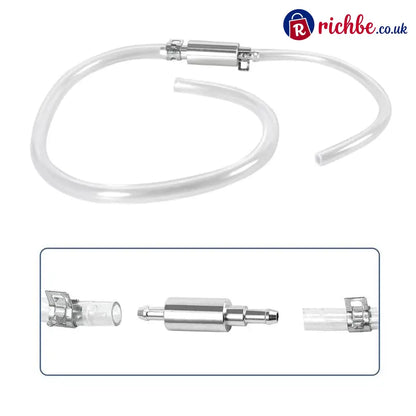 🔥 Brake Bleeder Hose 🔧 One-Way Check Valve Tube Bleeding Tool Kit