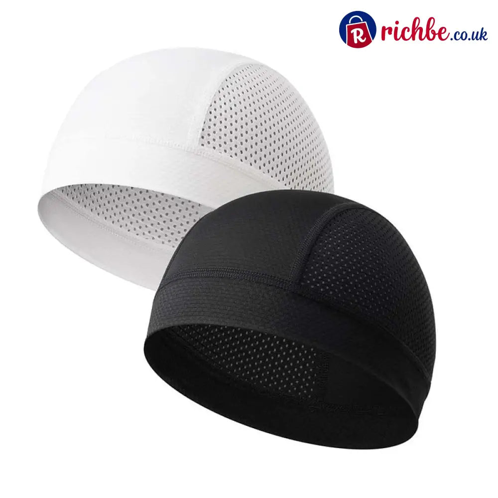 🧢 Breathable Skull Cap | Lightweight Sweat-Wicking Head Wrap