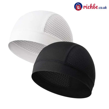 🧢 Breathable Skull Cap | Lightweight Sweat-Wicking Head Wrap