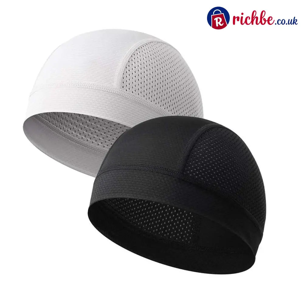 🧢 Breathable Skull Cap | Lightweight Sweat-Wicking Head Wrap