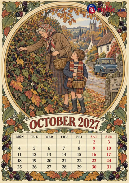 Britain in the Sixties & Seventies – 2027 Wall Calendar,, A Year of Familiar Places Family Moments & Favourite Memories
