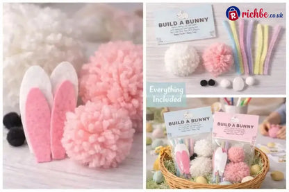 Build a Bunny Easter Craft Kit for Kids
