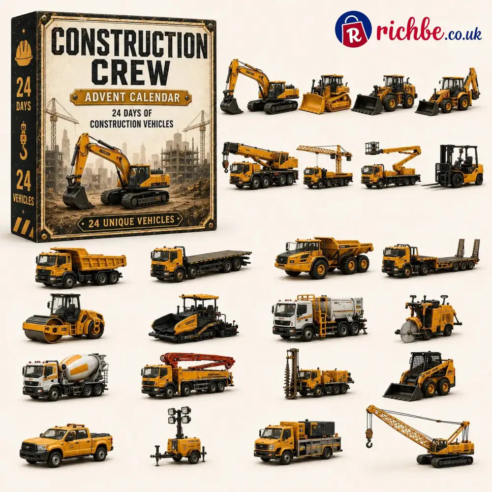🚚 🎁Build the Fleet Collection 24-Day Vehicle Advent Calendar Series | ✨A New Adventure Every Morning