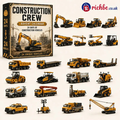 🚚 🎁Build the Fleet Collection 24-Day Vehicle Advent Calendar Series | ✨A New Adventure Every Morning