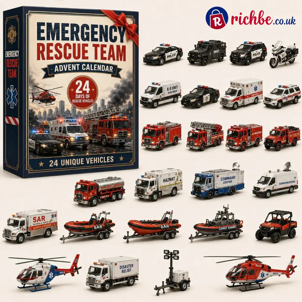 🚚 🎁Build the Fleet Collection 24-Day Vehicle Advent Calendar Series | ✨A New Adventure Every Morning