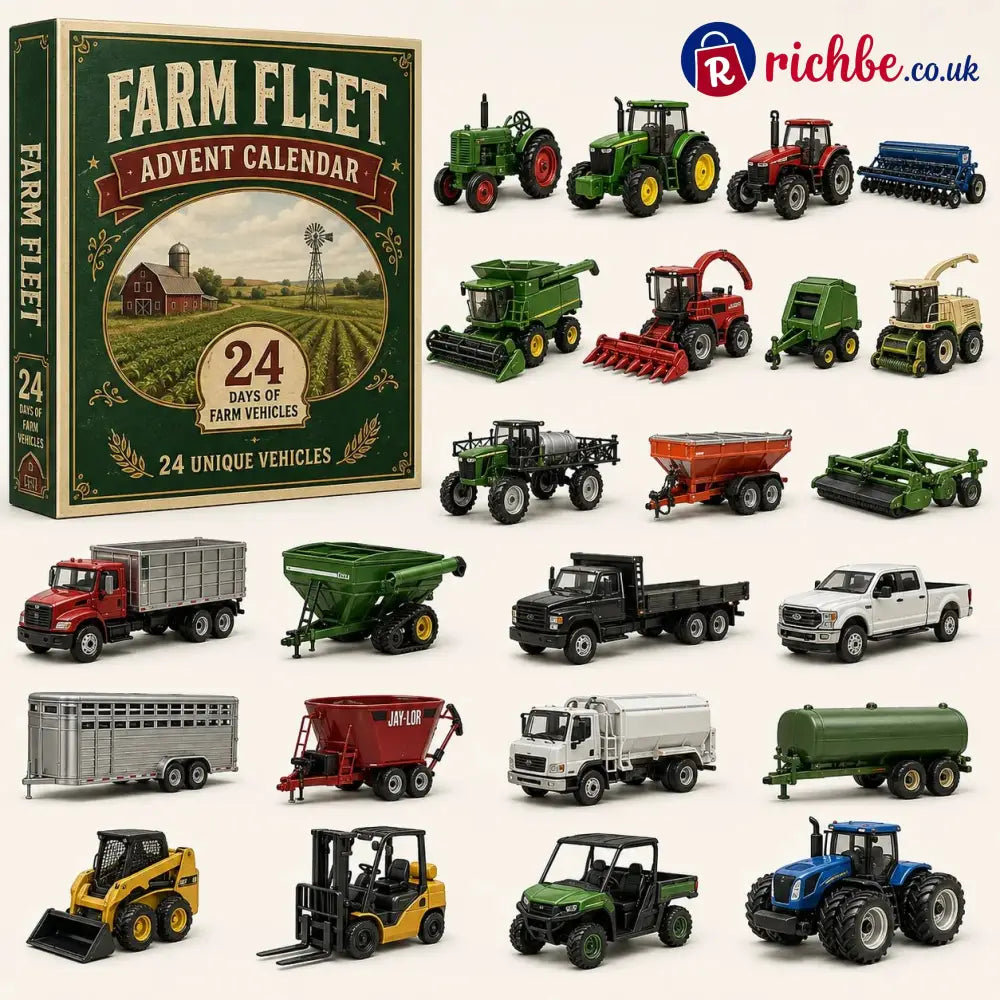 🚚 🎁Build the Fleet Collection 24-Day Vehicle Advent Calendar Series | ✨A New Adventure Every Morning