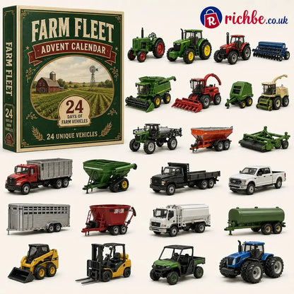 🚚 🎁Build the Fleet Collection 24-Day Vehicle Advent Calendar Series | ✨A New Adventure Every Morning