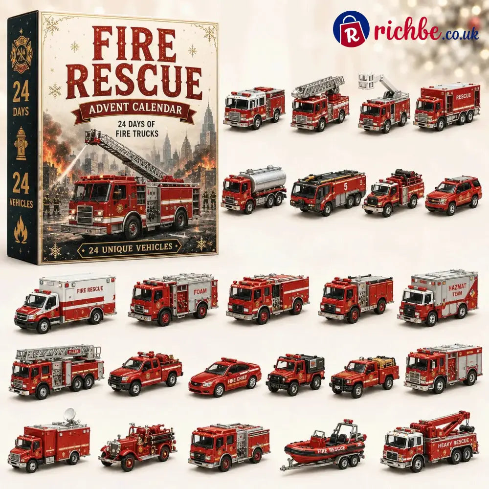 🚚 🎁Build the Fleet Collection 24-Day Vehicle Advent Calendar Series | ✨A New Adventure Every Morning