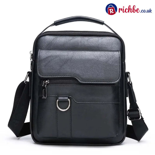 💼 Business Casual Crossbody Bag – Practical Stylish Water-Resistant ✨ - Black - Clothing & Accessories