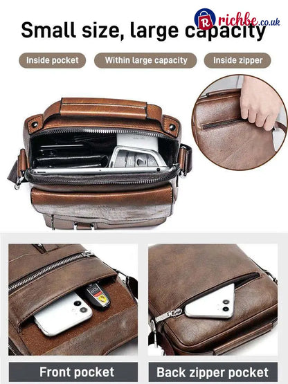 💼 Business Casual Crossbody Bag – Practical Stylish Water-Resistant ✨ - Clothing & Accessories