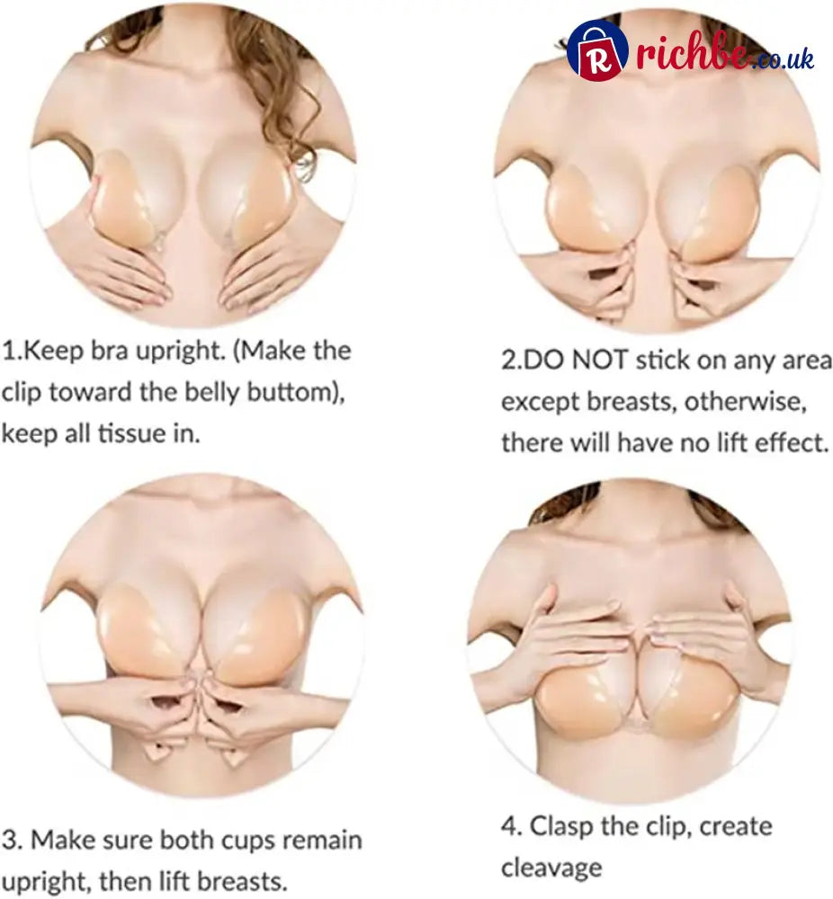 💗BUY 1 GET 1 FREE - 2 PAIRS -🎁Adhesive Push-up Bra - Women-Underwear