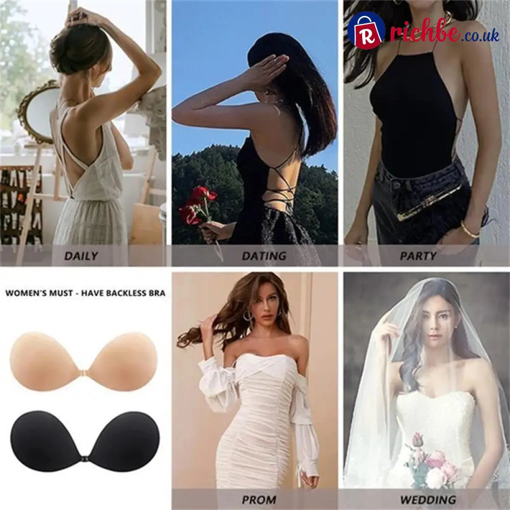 💗BUY 1 GET 1 FREE - 2 PAIRS -🎁Adhesive Push-up Bra - Women-Underwear