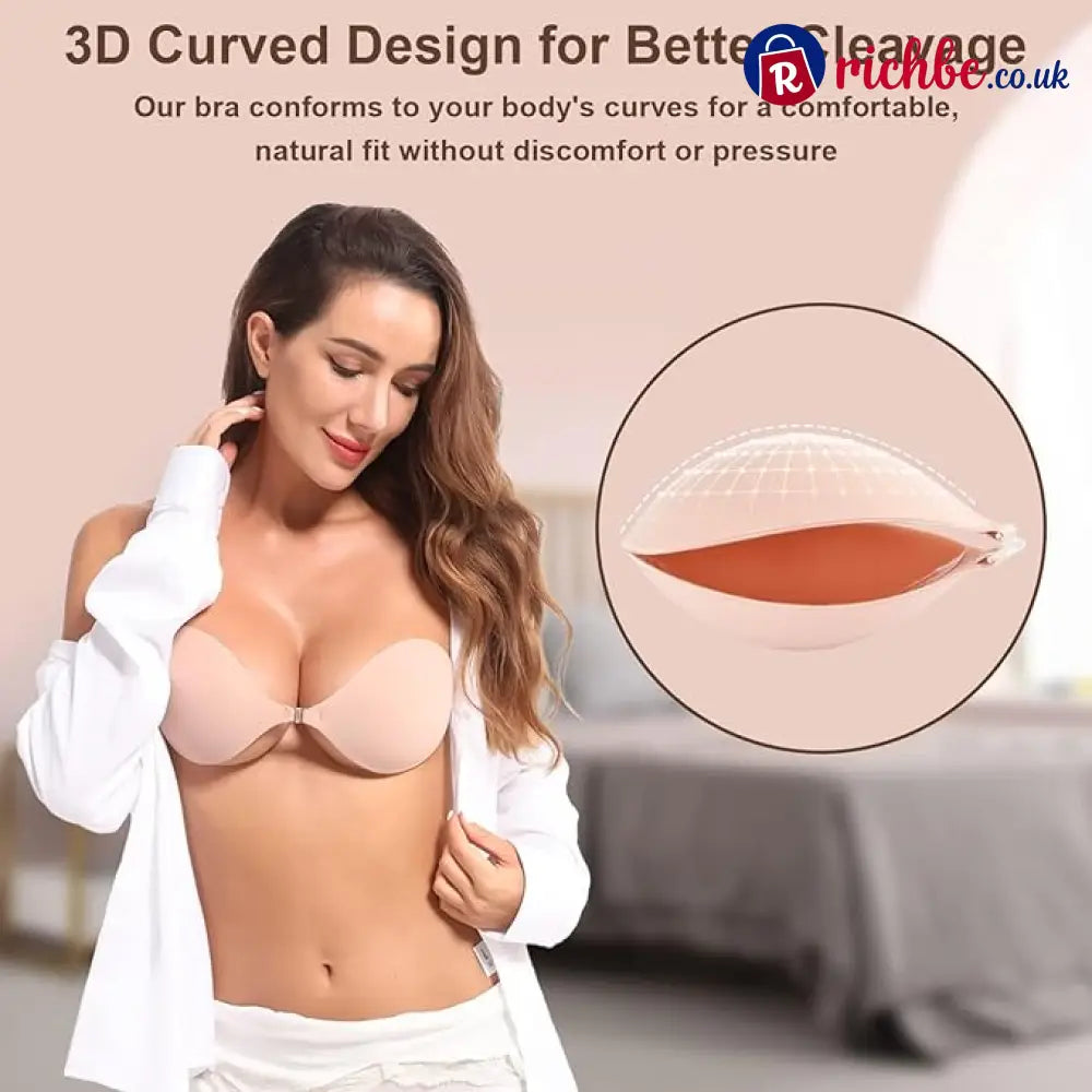 💗BUY 1 GET 1 FREE - 2 PAIRS -🎁Adhesive Push-up Bra - Women-Underwear