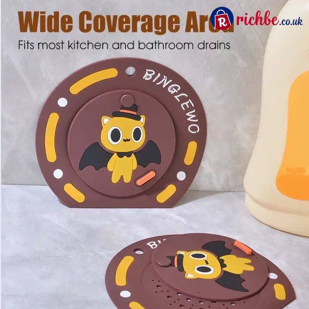 🚿 BUY 1 GET 1 FREE! ✨ Anti‑Clog & Odor‑Proof Drain Cover – Dual‑Function Tight‑Seal Cute‑Designed ✨ - Houseware &