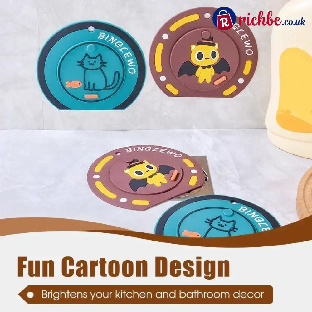 🚿 BUY 1 GET 1 FREE! ✨ Anti‑Clog & Odor‑Proof Drain Cover – Dual‑Function Tight‑Seal Cute‑Designed ✨ - Houseware &