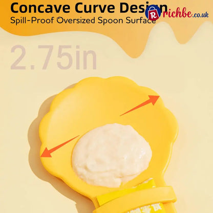 🥳HOT SALE🥳💞50K+ SOLD! Cat Feeder Spoon – From £6.99! BPA-free, one-hand squeeze & wide spoon. Clean feeding – grab yours! ✅