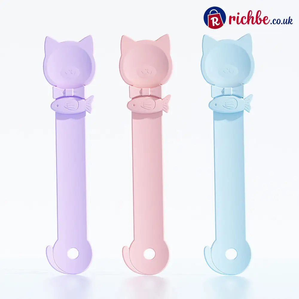 🥳HOT SALE🥳💞50K+ SOLD! Cat Feeder Spoon – From £6.99! BPA-free, one-hand squeeze & wide spoon. Clean feeding – grab yours! ✅
