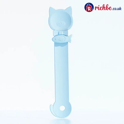 🥳HOT SALE🥳💞50K+ SOLD! Cat Feeder Spoon – From £6.99! BPA-free, one-hand squeeze & wide spoon. Clean feeding – grab yours! ✅