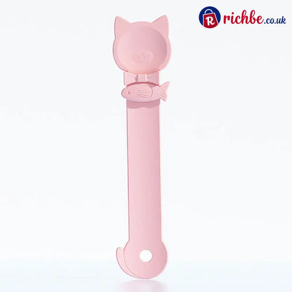 🥳HOT SALE🥳💞50K+ SOLD! Cat Feeder Spoon – From £6.99! BPA-free, one-hand squeeze & wide spoon. Clean feeding – grab yours! ✅