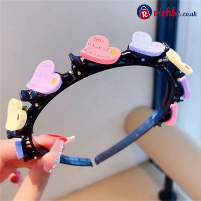 🌺Buy 1 Get 1 Free🌺Children’s Cute Braided Hairpin - Buy 1 Get 1 Free / 8# Colored love - Hot Sale