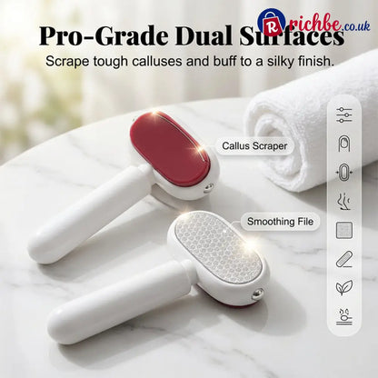 ✨📢LAST DAY SALE: Only ￡6.99!!!🔥Double-Sided Foot Scraper for Callus Removal