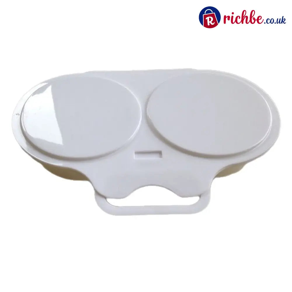 🍳 BUY 1 GET 1 FREE! ✨ Dual Cavity Microwave Egg Poacher – Quick Oil-Free Cooking, Food-Grade PP & Versatile Kitchen Essential 💫