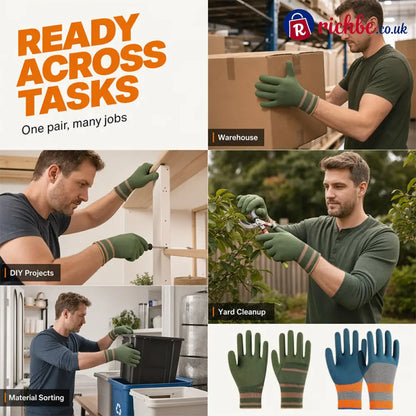 📢📢Buy 1 Get Free 1 !! ⏰Flexible Breathable Non-Slip Work Gloves