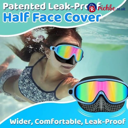 🏊‍♀️Buy 1 Get 1 Free🏊‍♀️-HD children’s large frame waterproof and anti-fog swimming goggles