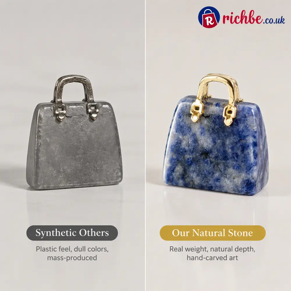 🌸Buy 1 Get Free 1 🌸Miniature Elegant Stone Handbag Ornament - Houseware & Kitchen
