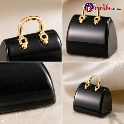 🌸Buy 1 Get Free 1 🌸Miniature Elegant Stone Handbag Ornament - Houseware & Kitchen