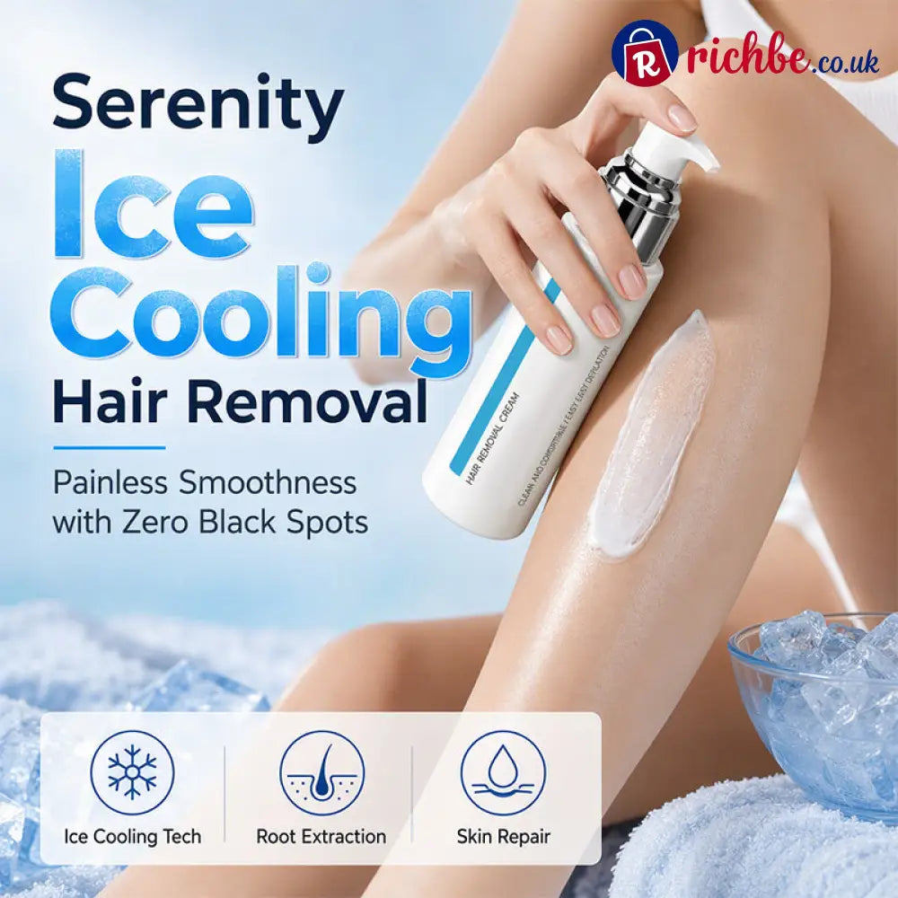 🔥🎁 Buy 1 get 1 free! 🥳💞 Over 50,000 sold! ⚡❄️ Refreshing hair removal cream for sensitive skin - 50g / Buy 1 get 1 free