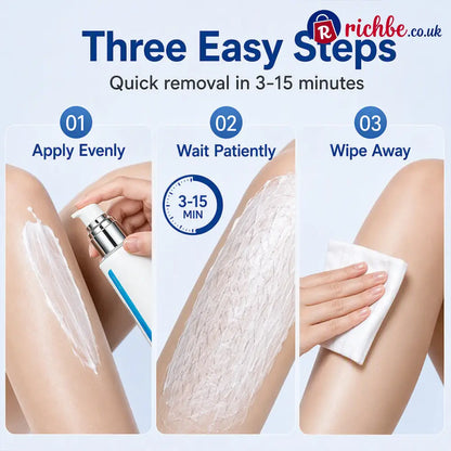 🔥🎁 Buy 1 get 1 free! 🥳💞 Over 50,000 sold! ⚡❄️ Refreshing hair removal cream for sensitive skin - 50g / Buy 1 get 1 free