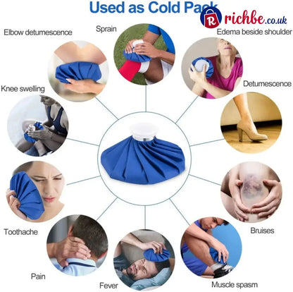 📢📢 BUY 1 GET 1 FREE!! ⏰ Reusable Ice Pack Bag – Hot & Cold Compress Leak-Proof & Perfect for Injuries Coolers &