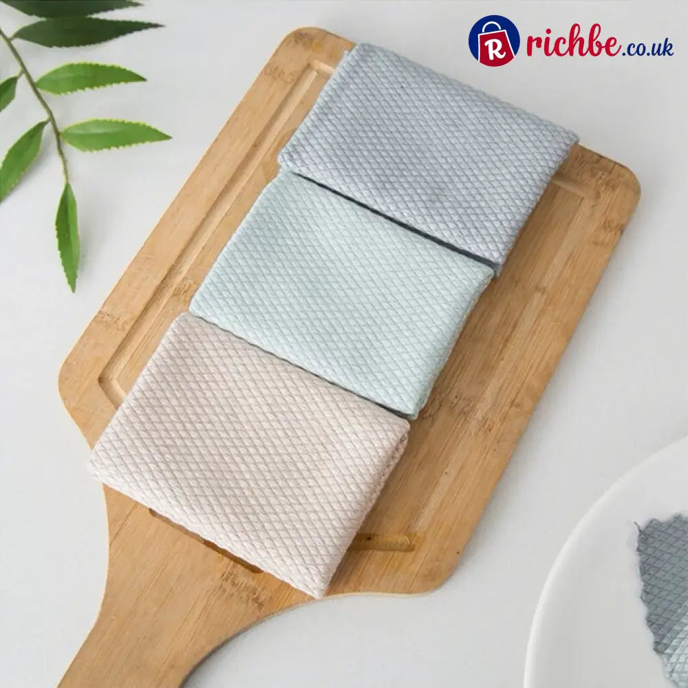 📢📢Buy 2 Get 1 Free!! ⏰Fish scale rag towel - Houseware & Kitchen