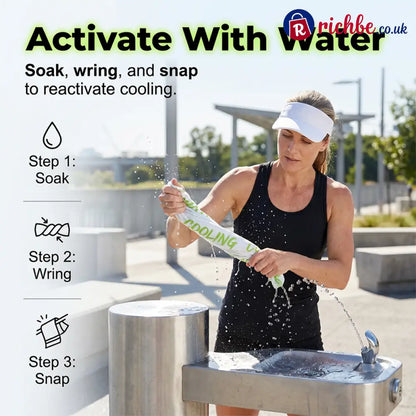 🧊BUY MORE SAVE MORE💦 Instant cooling towel – portable breathable perfect for workouts & travel! - Clothing & Accessories