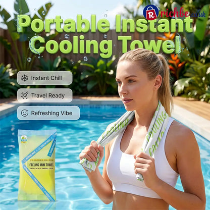 🧊BUY MORE SAVE MORE💦 Instant cooling towel – portable breathable perfect for workouts & travel! - Clothing & Accessories