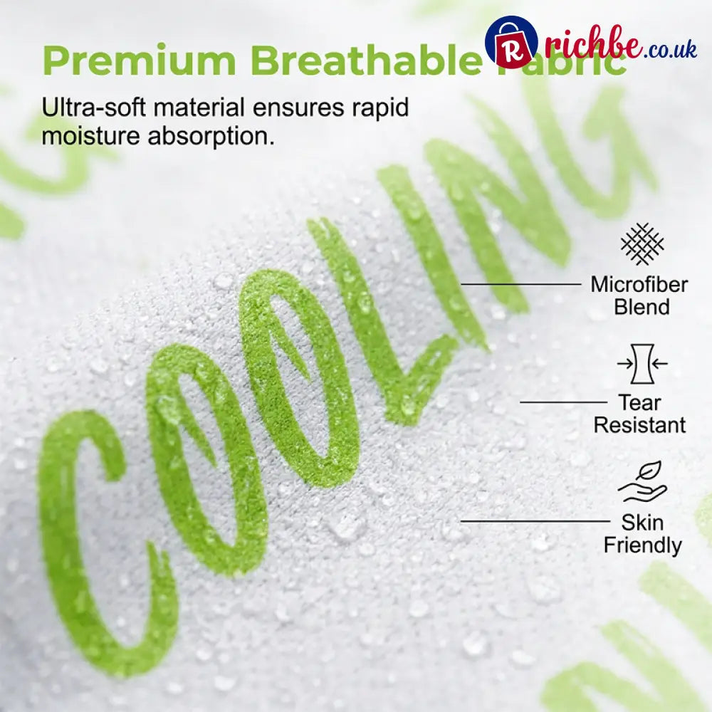 🧊BUY MORE SAVE MORE💦 Instant cooling towel – portable breathable perfect for workouts & travel! - Clothing & Accessories