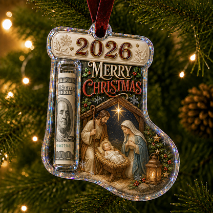 🎅 2026 Christmas Gift 49% Off--Cash Clip Christmas Tree Ornament