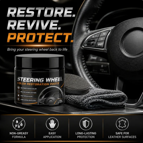 Car Steering Wheel Leather Repair Cream