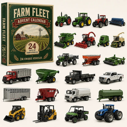 🚚 🎁Build the Fleet Collection 24-Day Vehicle Advent Calendar Series | ✨A New Adventure Every Morning