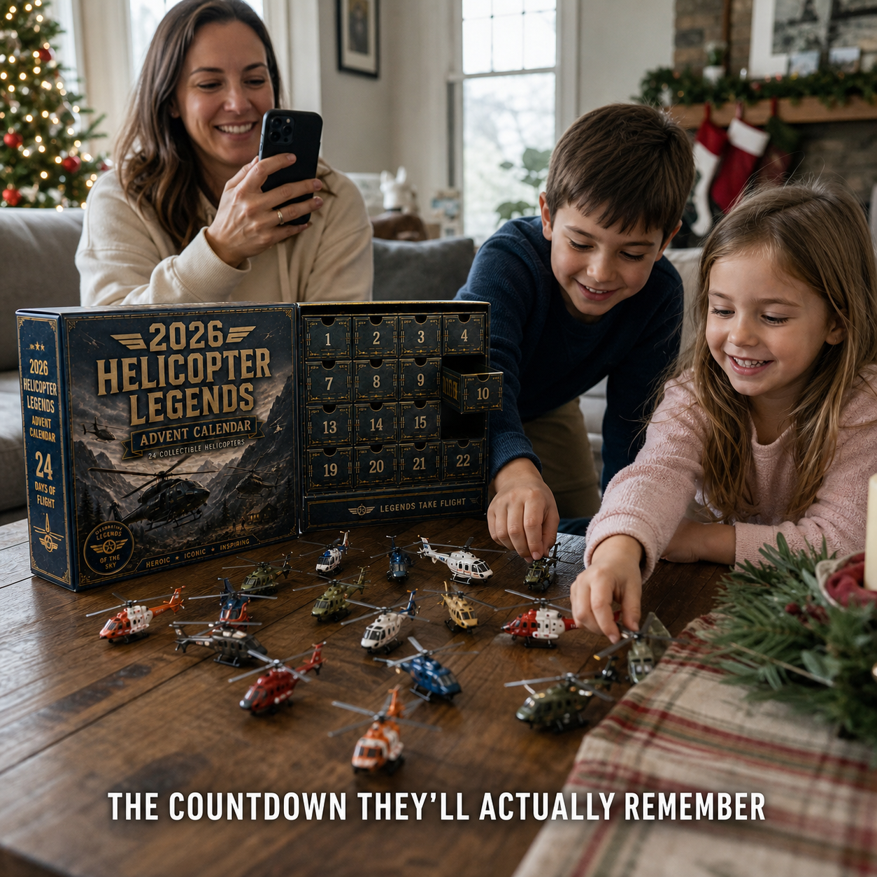 🚁2026 Helicopter Legends Advent Calendar – 24 Days of Collectible Helicopter Surprises