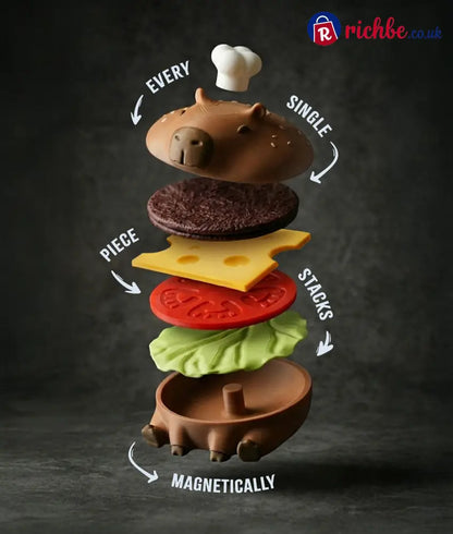 🦫Capy-Burger Coaster Set🍔