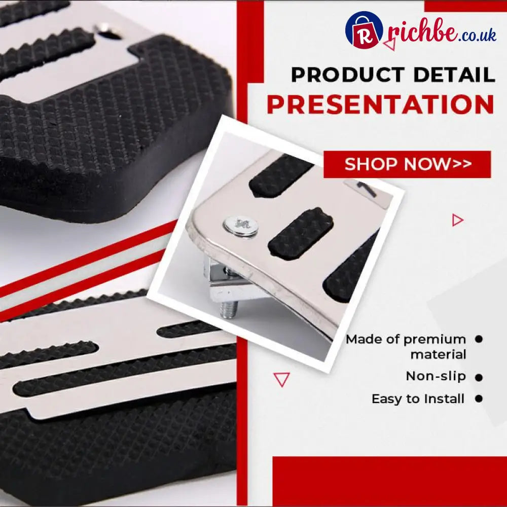 🚗 🔥 Car Anti-Skid Pedal - Secure Grip & Easy Install Prevents Foot Slipping for Safe Driving ⚡📦 - Housewares & Kitchen